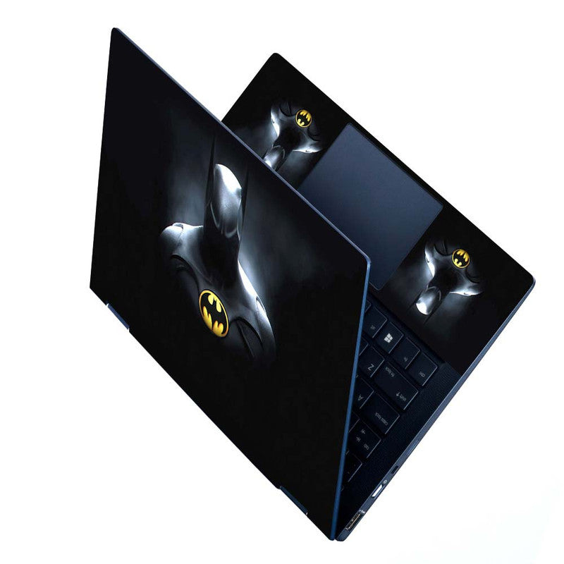 Full Panel Laptop Skin - Batman Black – SkinsLegend