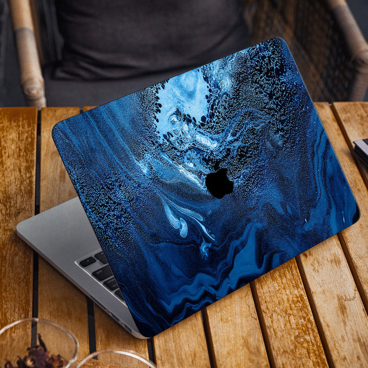 Macbook Spray Color Laptop Skin for Apple MacBook - Blue Paint Color – SkinsLegend