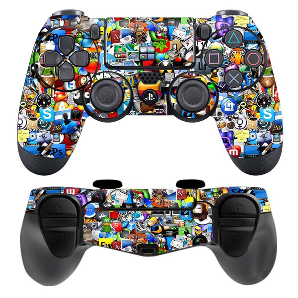 Sticker Bomb Ps4 Controller Upgrade Your Gaming Setup with PS4 DualShock 4 Controller Skins ...