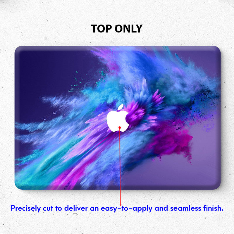 Laptop Skin for Apple MacBook Color Powder Spray Abstract SkinsLegend