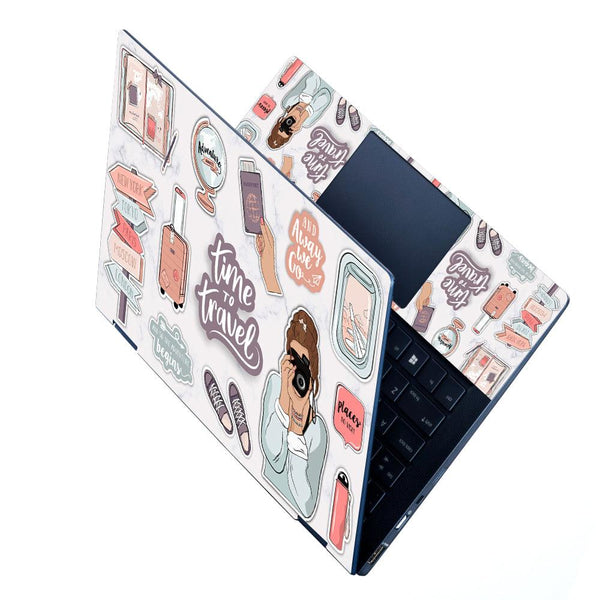 15.6 Inch Full Panel Laptop Skin - Gilrs Time to Travel