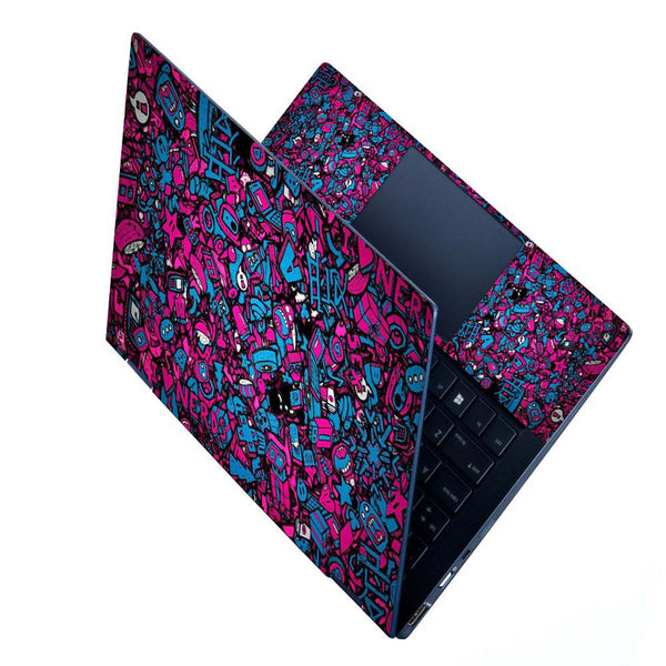 Full Panel Laptop Skin - I Love Nerd