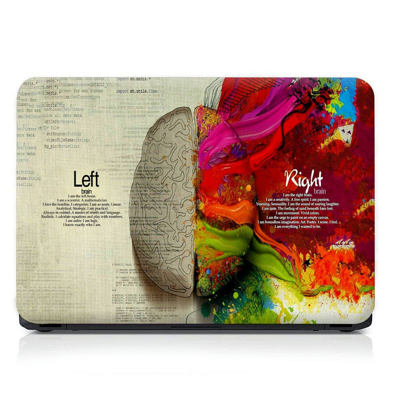 Laptop Skin - Left Right Brain for 15.6 inch Laptop – SkinsLegend
