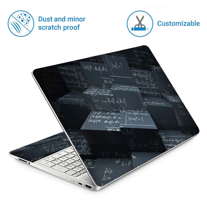 Full Panel Laptop Skin - Maths Equation Boxes – SkinsLegend