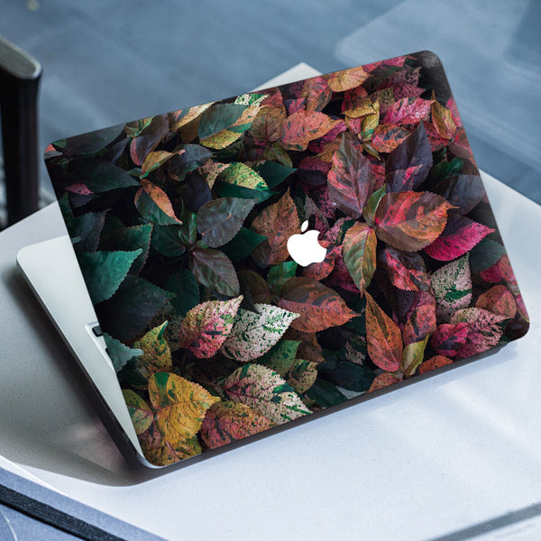 Laptop Skin for Apple MacBook - Multicolor Leaves - SkinsLegend