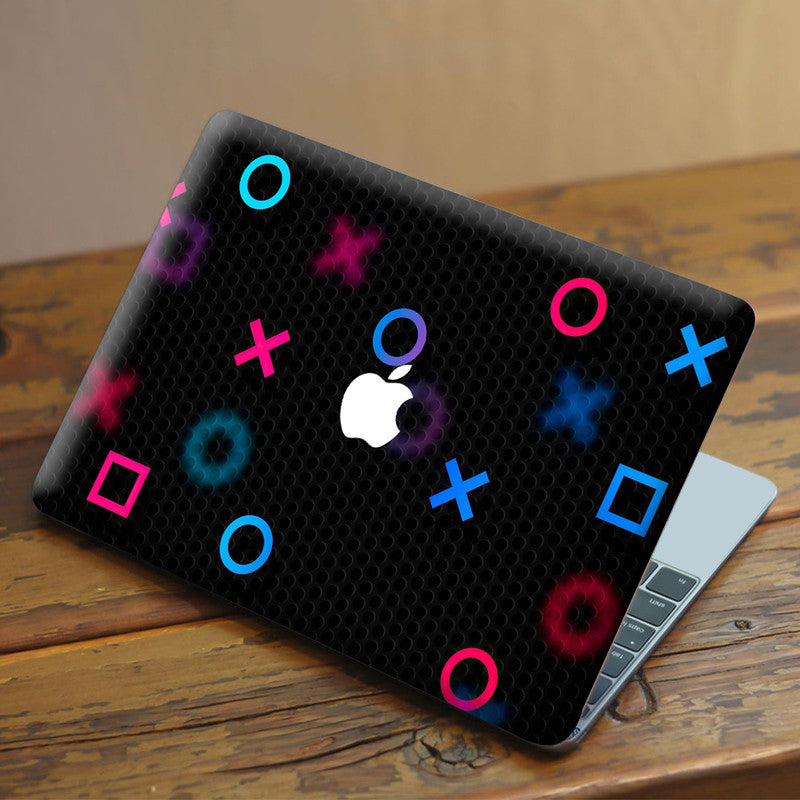 Laptop Skin for Apple MacBook - Play Buttons – SkinsLegend