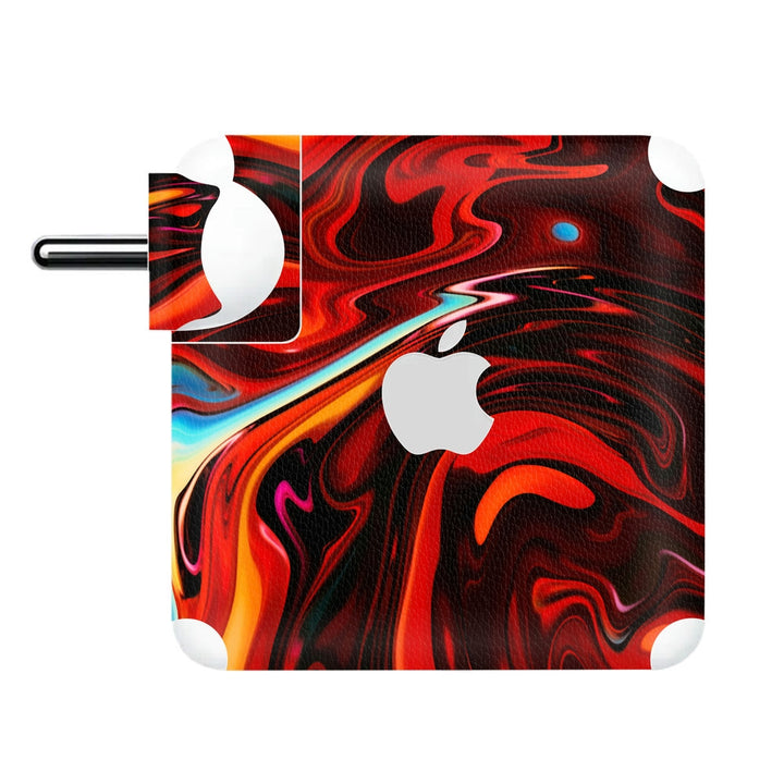 Shop Red Swirl Float Abstract Charger Skin | Buy Online Now – SkinsLegend