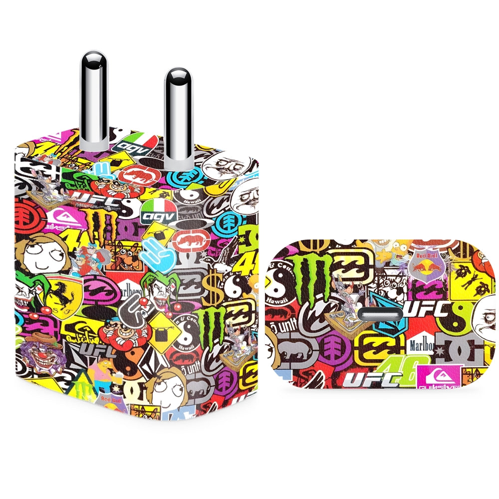 Shop Monster Sticker Bomb Charger Skin | Buy Online Now – SkinsLegend