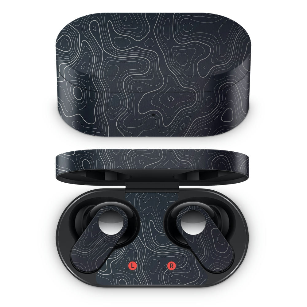 Enhance Your Oneplus Nord Buds with Topography Pattern TP04 Earbud Skin ...