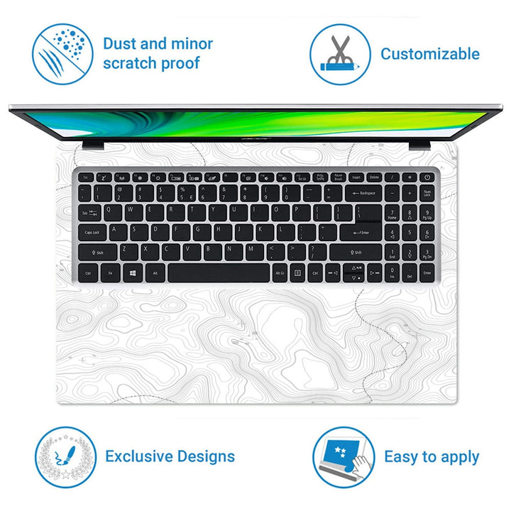 Laptop Skin - Topography Pattern TP07